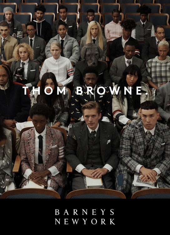 Barneys New York x Thom Browne, Photography by Michael Hauptman